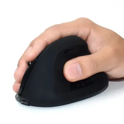Ewent EW3158 Ratón Ergonómico Inalámbrico Negro Ewent EW3158 Ratón Ergonómico Inalámbrico Negro