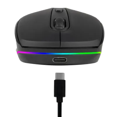 NGS Smog-RB Ratón Wireless RGB Multidispositivo Negro NGS Smog-RB Ratón Wireless RGB Multidispositivo Negro