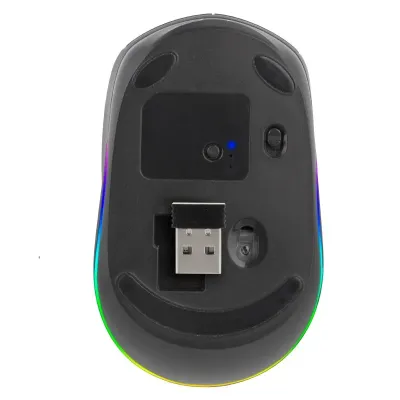 NGS Smog-RB Ratón Wireless RGB Multidispositivo Negro NGS Smog-RB Ratón Wireless RGB Multidispositivo Negro