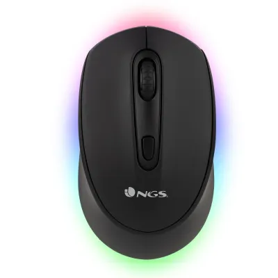 NGS Smog-RB Ratón Wireless RGB Multidispositivo Negro NGS Smog-RB Ratón Wireless RGB Multidispositivo Negro
