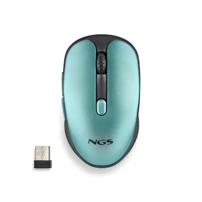 NGS Evo Rust Ice Ratón Inalámbrico Recargable 1600DPI Teclas NGS Evo Rust Ice Ratón Inalámbrico Recargable 1600DPI Teclas