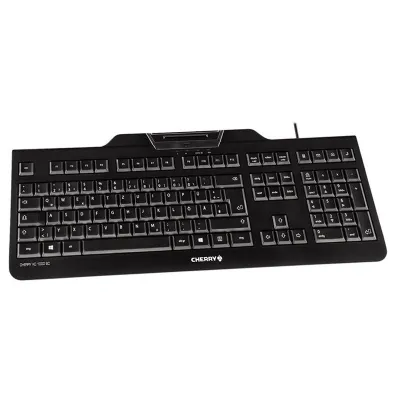 Cherry teclado+lector chip integrado (dnie) negro Cherry teclado+lector chip integrado (dnie) negro
