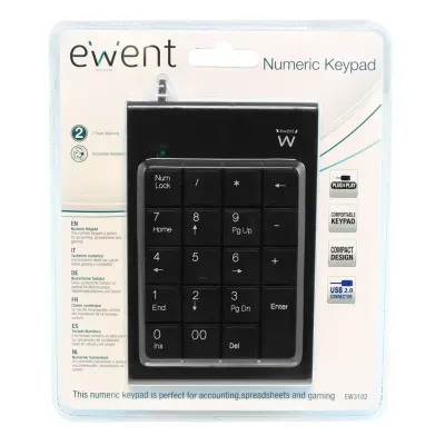 Ewent ew3102 teclado númerico usb Ewent ew3102 teclado númerico usb