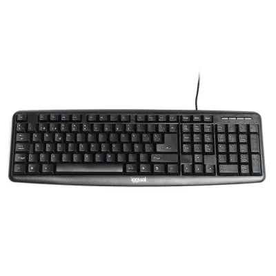Iggual teclado estándar ck-basic-105t negro