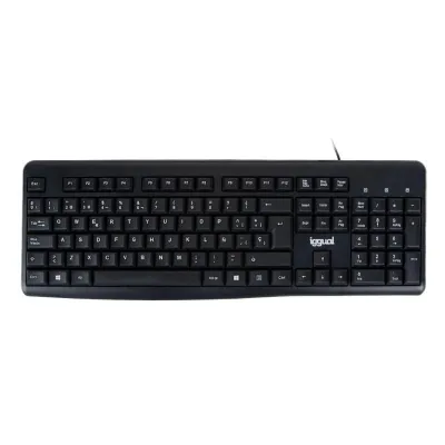 Iggual teclado estándar ck-basic2-105t negro Iggual teclado estándar ck-basic2-105t negro