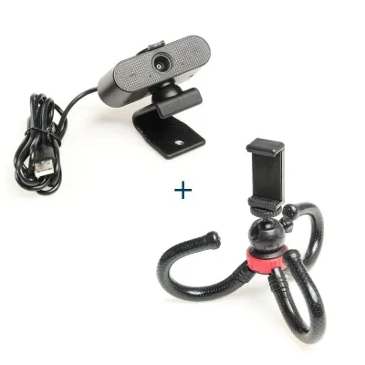 Iggual kit webcam quick view + mini trípode mt360 Iggual kit webcam quick view + mini trípode mt360