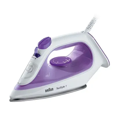 Braun TexStyle 1 SI1080 Plancha de Vapor 2000W Violeta/Blanca