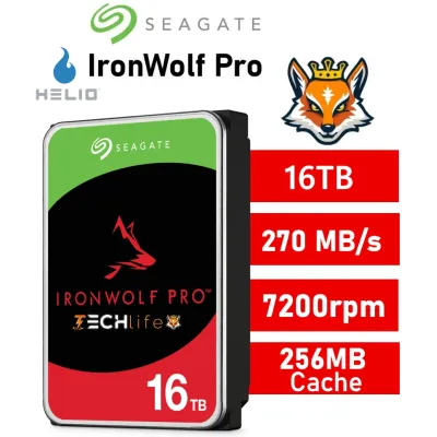 Seagate IronWolf Pro 3.5" NAS 16TB SATA 3