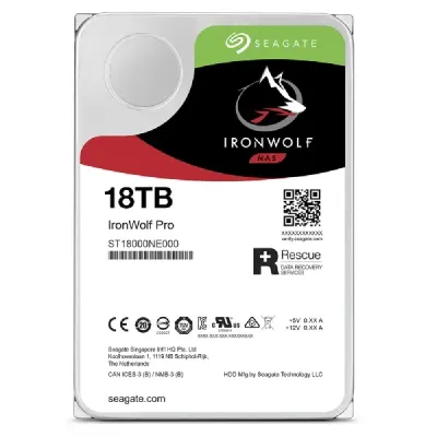 Seagate IronWolf Pro NAS 18 TB 3.5" SATA 3 Seagate IronWolf Pro NAS 18 TB 3.5" SATA 3