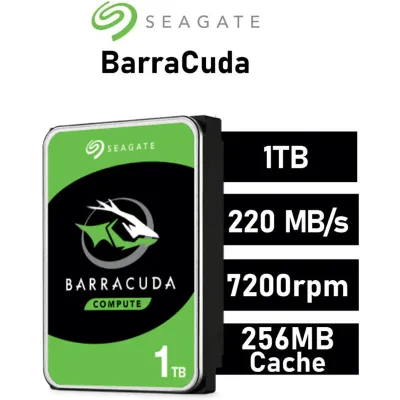 Disco Duro Seagate Barracuda ST1000DM014 3.5" 1TB SATA 3 Disco Duro Seagate Barracuda ST1000DM014 3.5" 1TB SATA 3