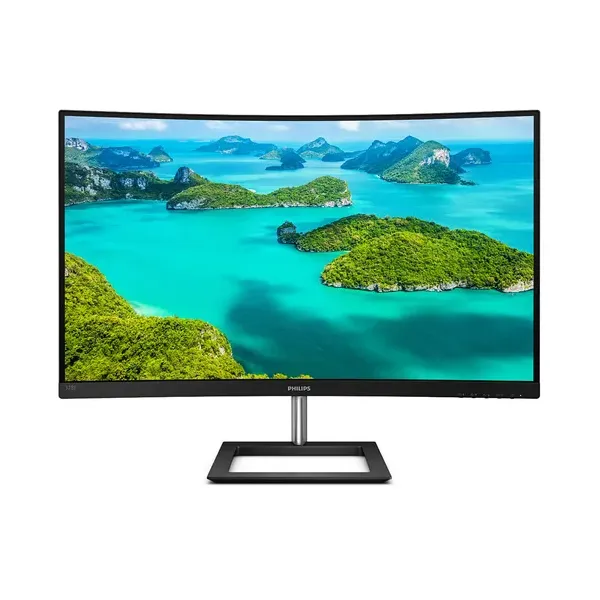 Monitor Profesional Curvo Philips E-Line 328E1CA 31.5'/ 4K/ Multimedia/ Negro