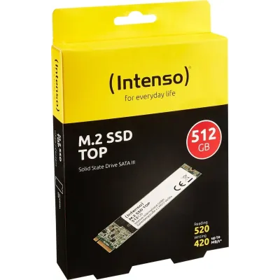 Intenso Top SSD 2.5" 512GB M.2 SATA 3 Intenso Top SSD 2.5" 512GB M.2 SATA 3