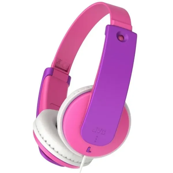 JVC HA-KD7 Auriculares Infantiles con Limitador de Sonido Rosa/Púrpura 