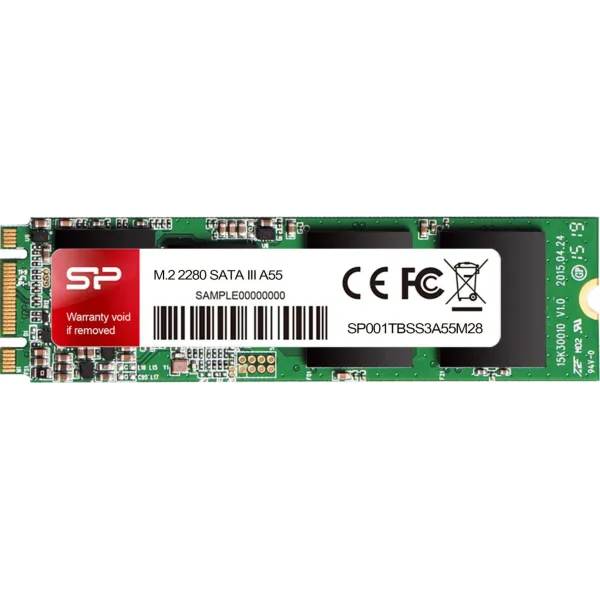 Silicon Power A55 512GB SSD M.2 2280 SATA 6Gb/s