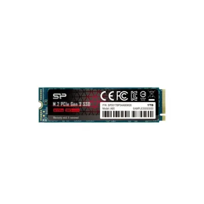 Silicon Power P34A80 1TB SSD M.2 PCIe Gen3x4 NVMe a 3400MB/s Silicon Power P34A80 1TB SSD M.2 PCIe Gen3x4 NVMe a 3400MB/s