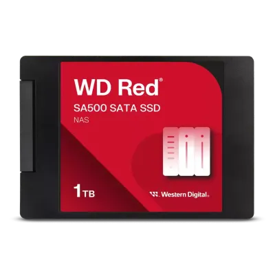 Western Digital WD Red SA500 NAS 1TB SSD 2.5" SATA 6GB/s 560MB/s Western Digital WD Red SA500 NAS 1TB SSD 2.5" SATA 6GB/s 560MB/s