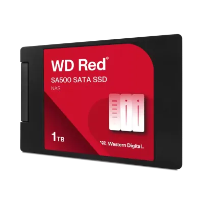 Western Digital WD Red SA500 NAS 1TB SSD 2.5" SATA 6GB/s 560MB/s Western Digital WD Red SA500 NAS 1TB SSD 2.5" SATA 6GB/s 560MB/s