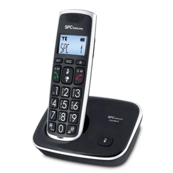 SPC Comfort Kaisser Teléfono Inalámbrico Negro