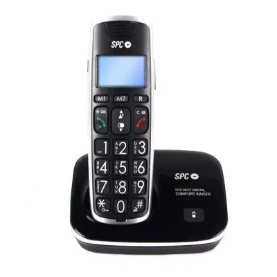 SPC Comfort Kaisser Teléfono Inalámbrico Negro