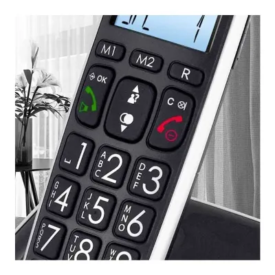 SPC Comfort Kaisser Teléfono Inalámbrico Negro