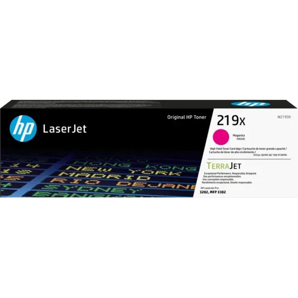 HP 219X Alta Capacidad Magenta | Tóner W2193X
