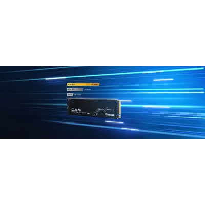Kingston KC3000 SSD 2TB NVMe PCIe 4.0 x4 a 7000MB/s con Kingston KC3000 SSD 2TB NVMe PCIe 4.0 x4 a 7000MB/s con