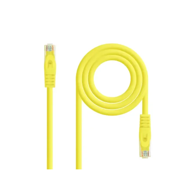 Nanocable Cable de Red RJ45 UTP LSZH Cat.6A 25cm Amarillo