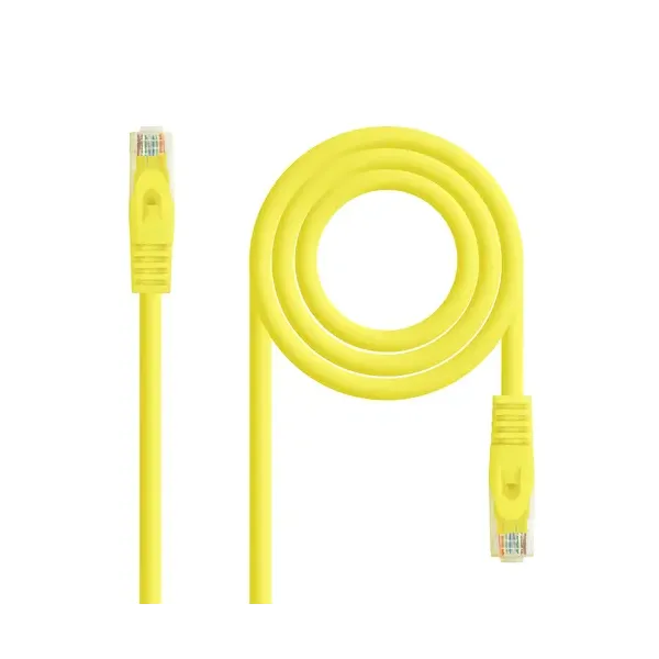 Nanocable Cable de Red RJ45 UTP LSZH Cat.6A 25cm Amarillo 