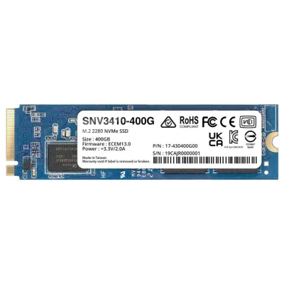 Synology SNV3410-400G SSD 400GB M.2 2280 NVMe PCIe 3.0x4 Synology SNV3410-400G SSD 400GB M.2 2280 NVMe PCIe 3.0x4