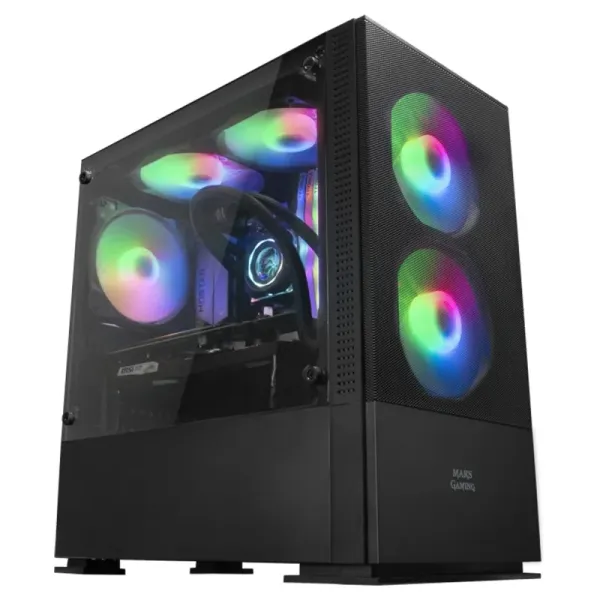 Mars Gaming MCZ Premium USB 3.0 Negra con Ventana