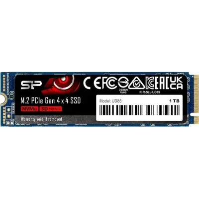 Silicon Power UD85 SSD 1TB PCIe 4.0 x4 NVMe M.2 2280 a 3600MB/s Silicon Power UD85 SSD 1TB PCIe 4.0 x4 NVMe M.2 2280 a 3600MB/s