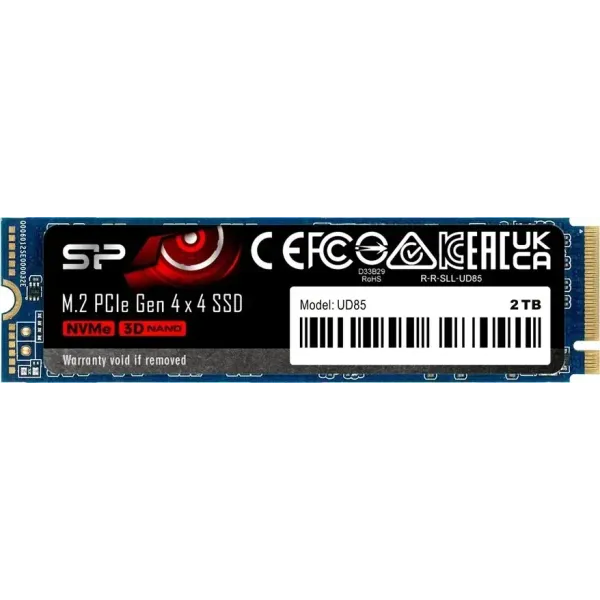 Silicon Power UD85 SSD 2TB PCIe 4.0 x4 NVMe M.2 2280 a 3600MB/s