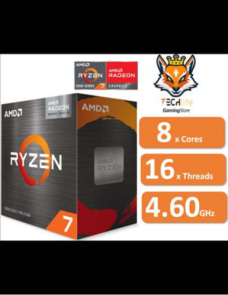 AMD Ryzen 7 5700G 8x Cores a 3.80Ghz/4.70Ghz 32MB Socket AM4 | Tech...