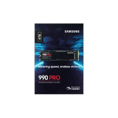Samsung 990 PRO 4TB SSD PCIe 4.0 NVMe M.2 a 7450MB/s