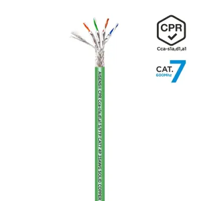 Aisens A146-0667 Bobina Cable de Red RJ45 Cat.7 S/FTP AWG23 Aisens A146-0667 Bobina Cable de Red RJ45 Cat.7 S/FTP AWG23