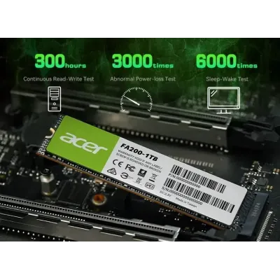 Disco Duro Acer FA200 500GB SSD M.2 PCIe Gen 4 NVMe