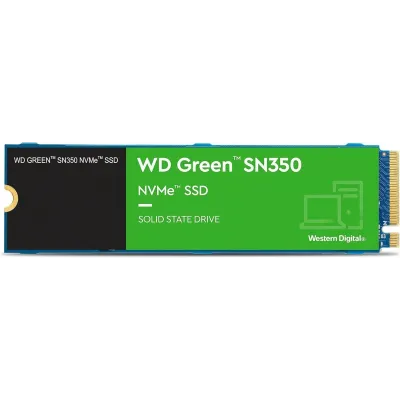 Western Digital WD Green SN350 SSD 500GB 2400MB/s NVMe PCIe 3.0 Western Digital WD Green SN350 SSD 500GB 2400MB/s NVMe PCIe 3.0