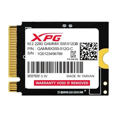 Disco Duro Adata Gammix S55 SSD 512GB M.2 PCIe Gen4 2230