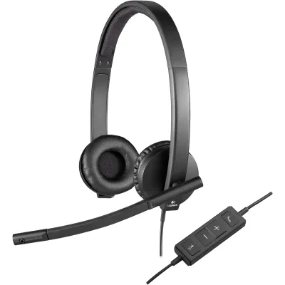 Logitech H570e Auriculares con Micrófono