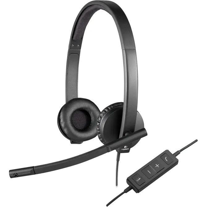Logitech H570e Auriculares con Micrófono