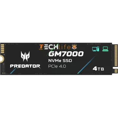 Acer Predator GM7000 4TB SSD M.2 PCIe 4.0 NVME Acer Predator GM7000 4TB SSD M.2 PCIe 4.0 NVME