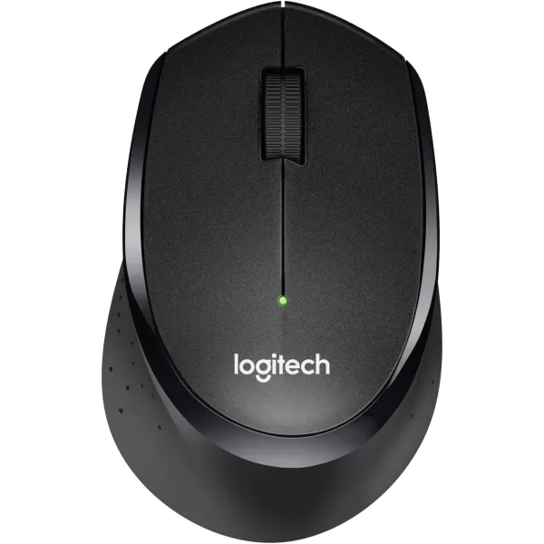 Logitech M330 Silent Plus Ratón Inalámbrico Negro 1000DPI