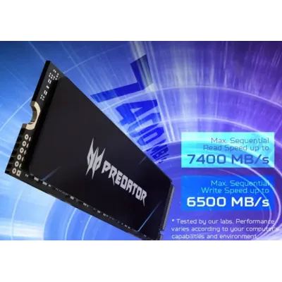 Acer Predator GM7000 4TB SSD M.2 PCIe 4.0 NVME Acer Predator GM7000 4TB SSD M.2 PCIe 4.0 NVME