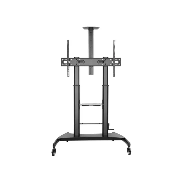 Soporte de Suelo Inclinable con Ruedas y Manivela Aisens FT100TE-123 para TV 60-100'/ hasta 100kg