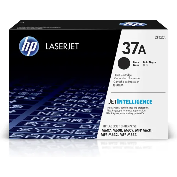 HP 37A Negro Original | Tóner CF237A