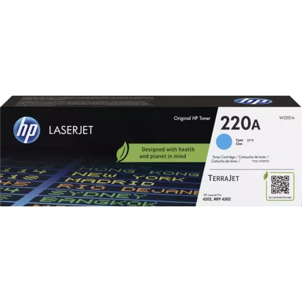HP 220A Cian Original | Tóner W2201A