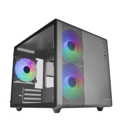Mars Gaming MC-400 FRGB MicroATX Cristal Templado USB 3.0 Negra Mars Gaming MC-400 FRGB MicroATX Cristal Templado USB 3.0 Negra