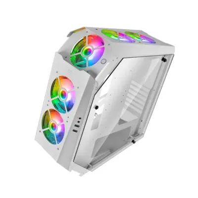 Mars Gaming MC51W Cristal Templado USB 3.0 Blanca
