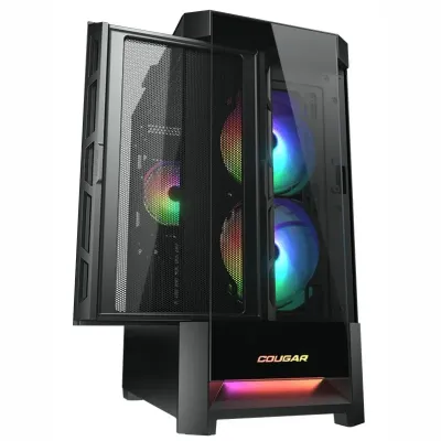 Cougar Duoface RGB Cristal Templado USB 3.0 Negra Cougar Duoface RGB Cristal Templado USB 3.0 Negra
