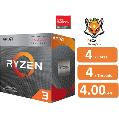 AMD Ryzen 3 3200G 3.6 GHz BOX AMD Ryzen 3 3200G 3.6 GHz BOX